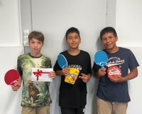 Tournoi de Ping Pong au local de Tramelan - 21.08.2025