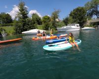 Initiation au paddle sur le lac de Bienne - 16.07.2019