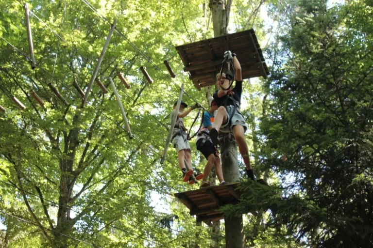 Accrobranche à Chaumont pique nique, photo 13