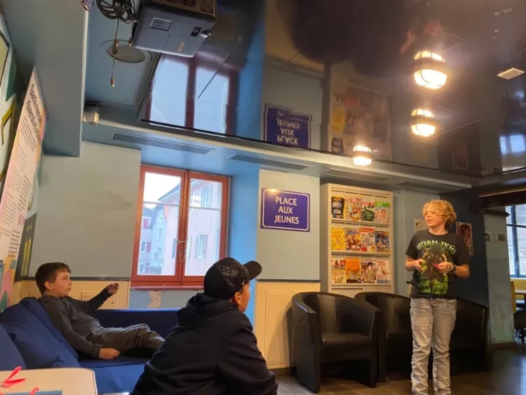Visite et découverte de l'Espace Jeunes à Porrentruy, photo 8