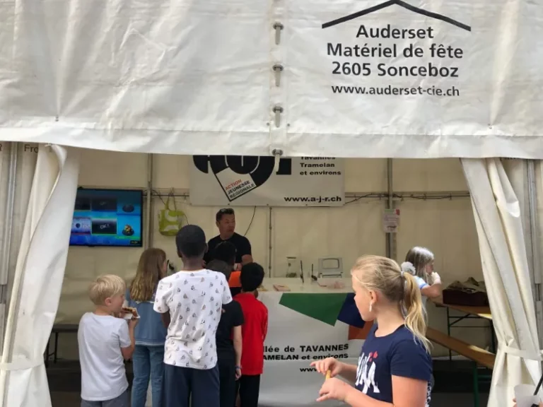 Stand d'animation et de prévention Tramelan Fête, photo 6