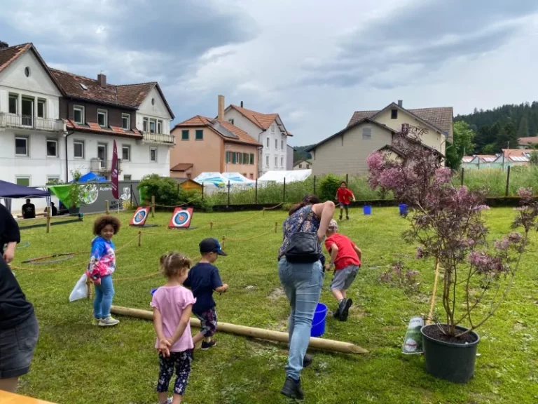 Joutes sportives et stand d'animation et de prévention Tramelan Fête, photo 8