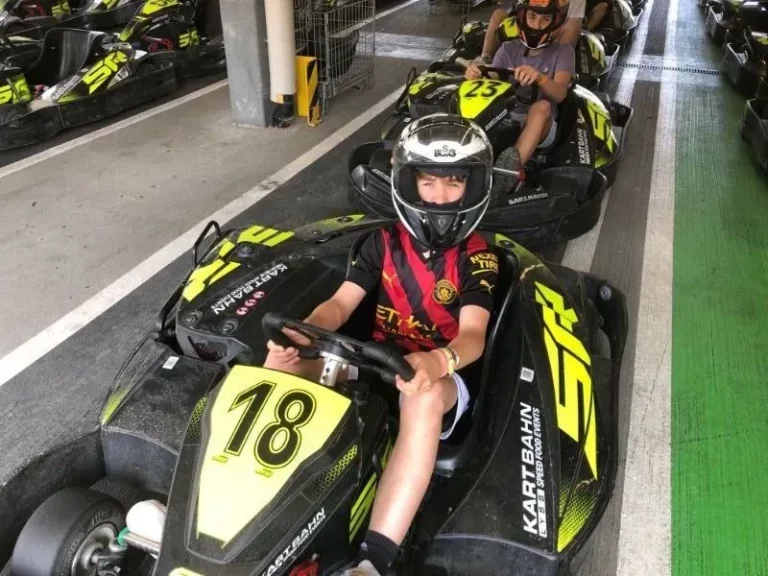 Sortie karting et pique-nique au lac de Bienne