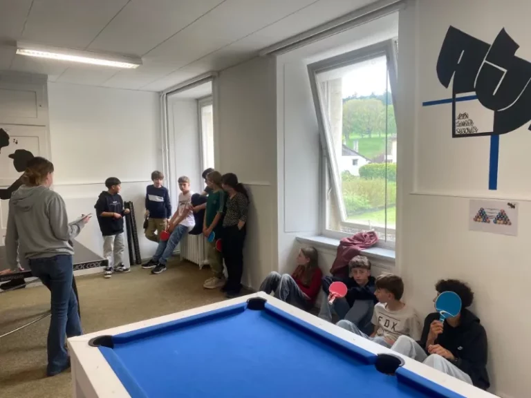 Tournoi de ping pong à Tramelan, photo 2