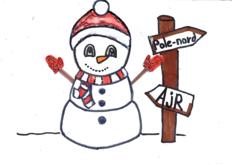 Concours de dessin pour la carte de voeux de fin d'année, photo 9