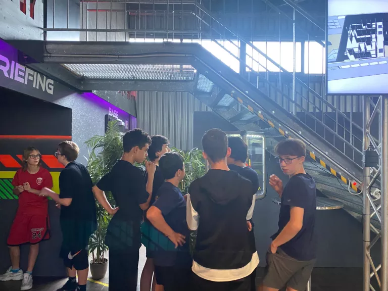 Sortie Lasergame à Bienne